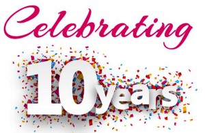 Read more about the article Our Ten Year Anniversary!